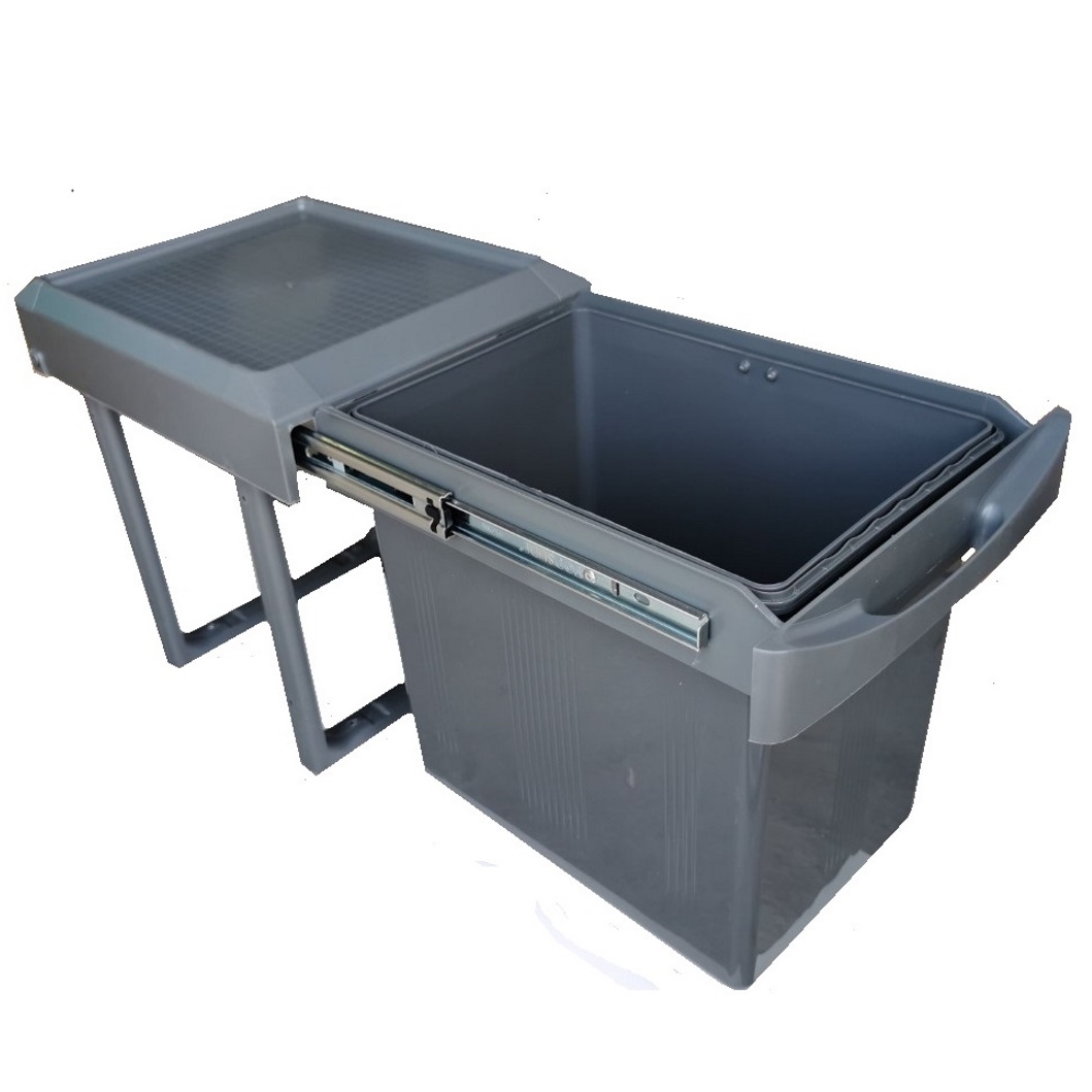 Removable kitchen dustbin 1 ALADIN 16 liters bucket